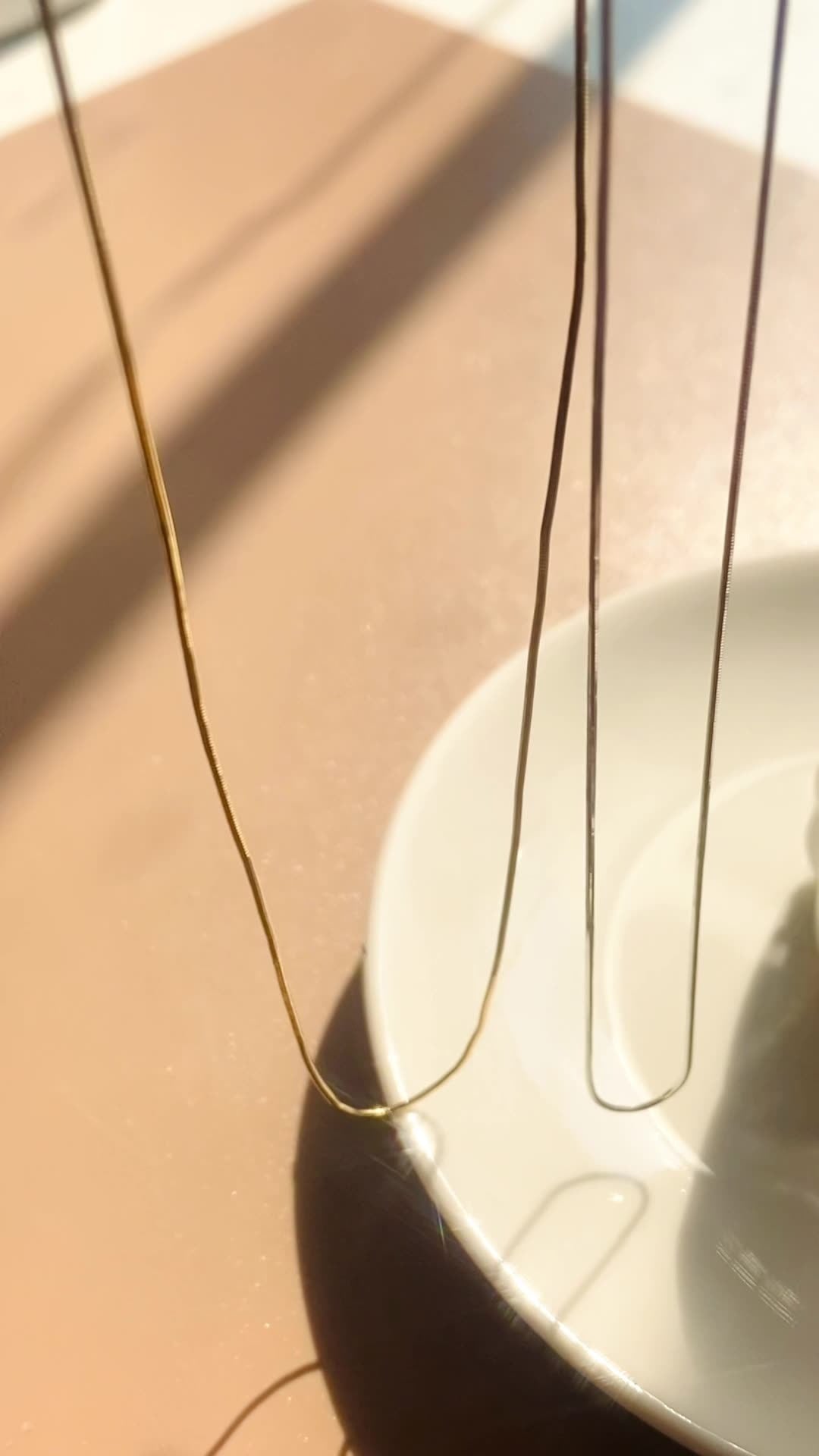 極細シルバーチェーン　sliver925 chain