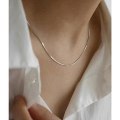 極細シルバーチェーン　sliver925 chain