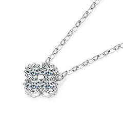 クローバーMoassanaito clover flower necklace